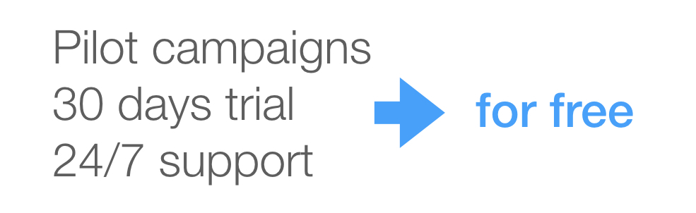 Automated pilot product campaigns on Google Search for free