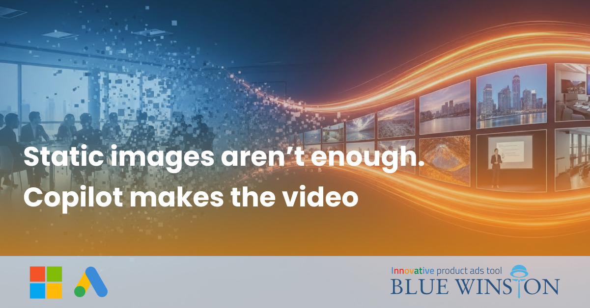 Static images aren’t enough. Copilot makes the video